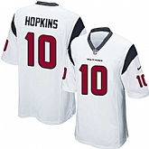 Nike Men & Women & Youth Texans #10 Hopkins White Team Color Game Jersey,baseball caps,new era cap wholesale,wholesale hats